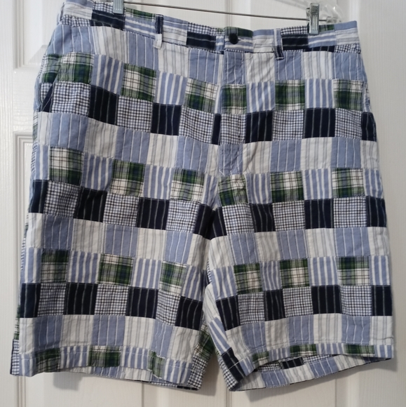 ⛵Tommy Hilfiger Quilted Patchwork Shorts🎋 🆕 A Nice Gift Giving Shorts. - Picture 13 of 13
